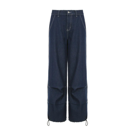 Pantalon ample en denim THSPR