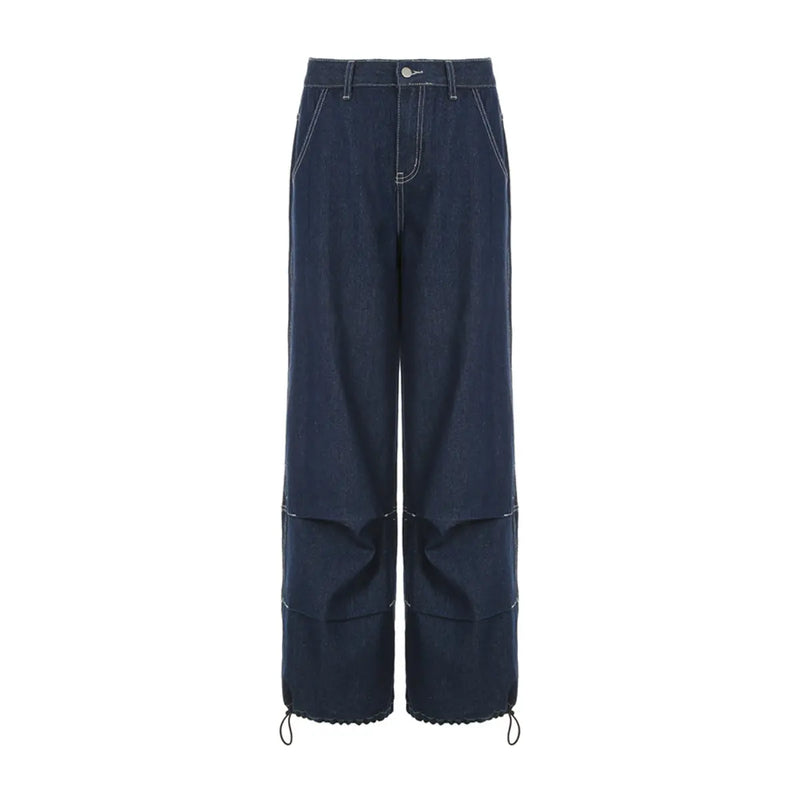 Pantalon ample en denim THSPR