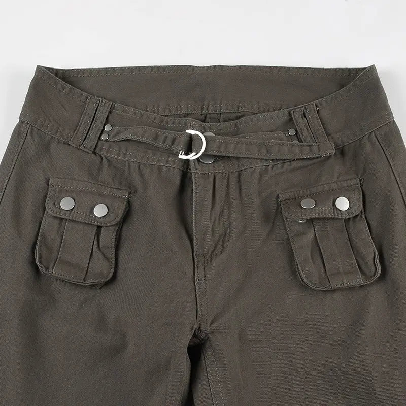 taille basse Cargo Large Kaki THSPR