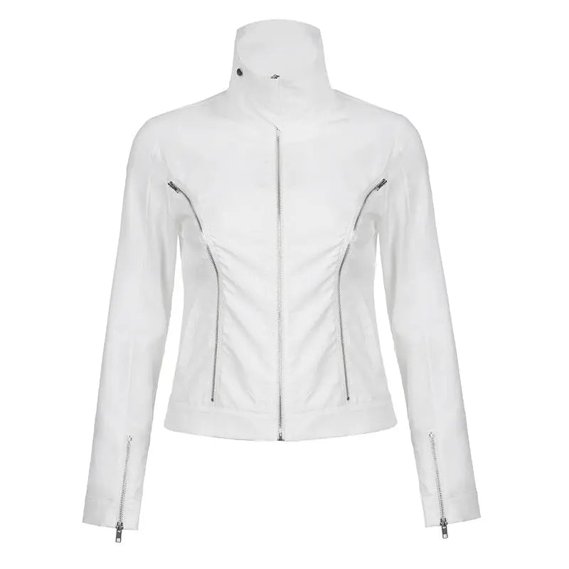 Veste Zippée Blanche THSPR