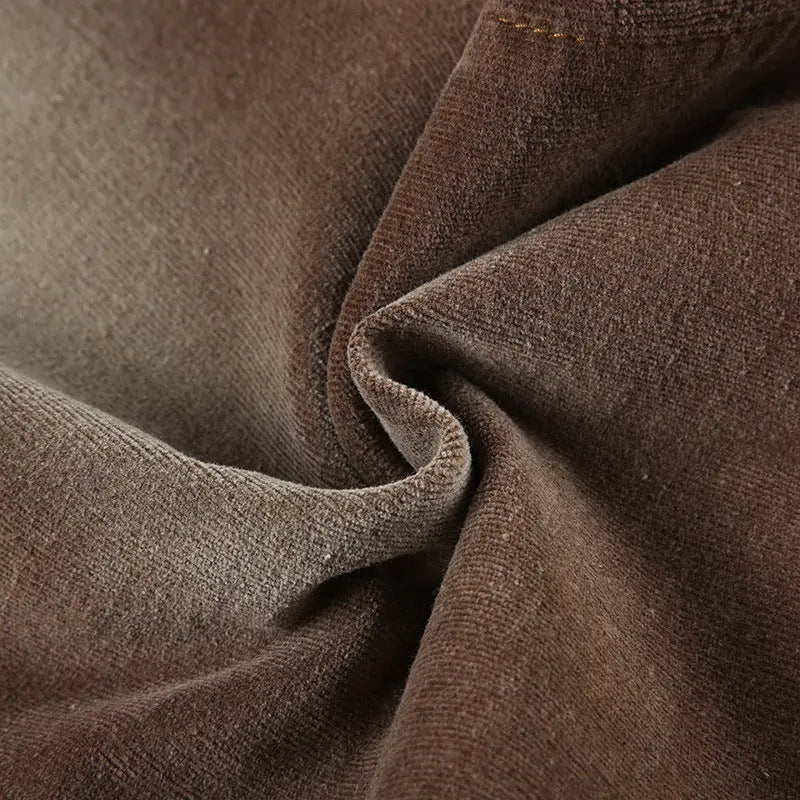 Pantalon en choko effet dégradé marron THSPR