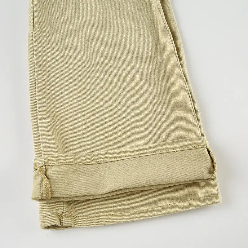 Pantalon cargo beige flare THSPR