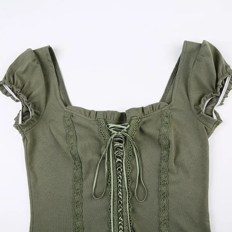 Top vert corset THSPR