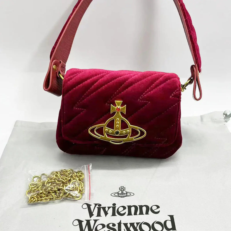 red Velvet bag Vivienne Westwood THSPR