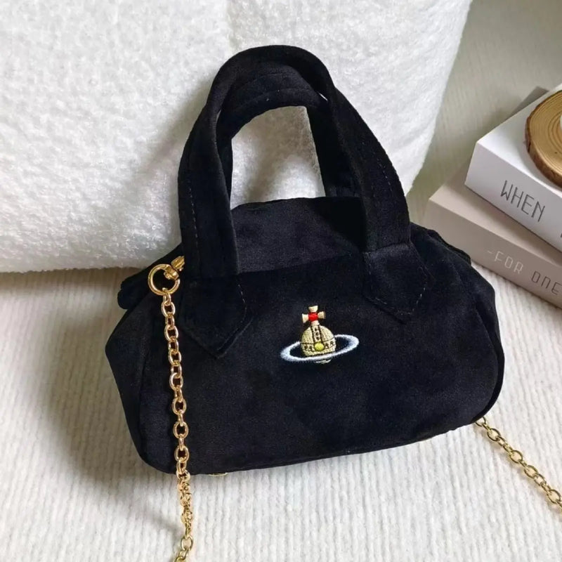 Hazel Black velvet  Bag Vivienne Westwood THSPR