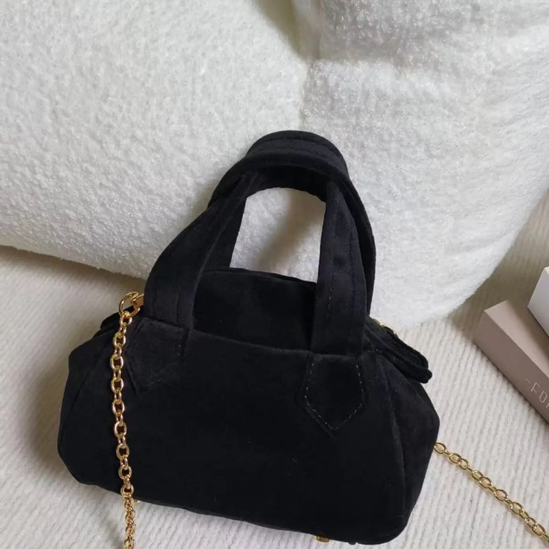 Hazel Black velvet  Bag Vivienne Westwood THSPR