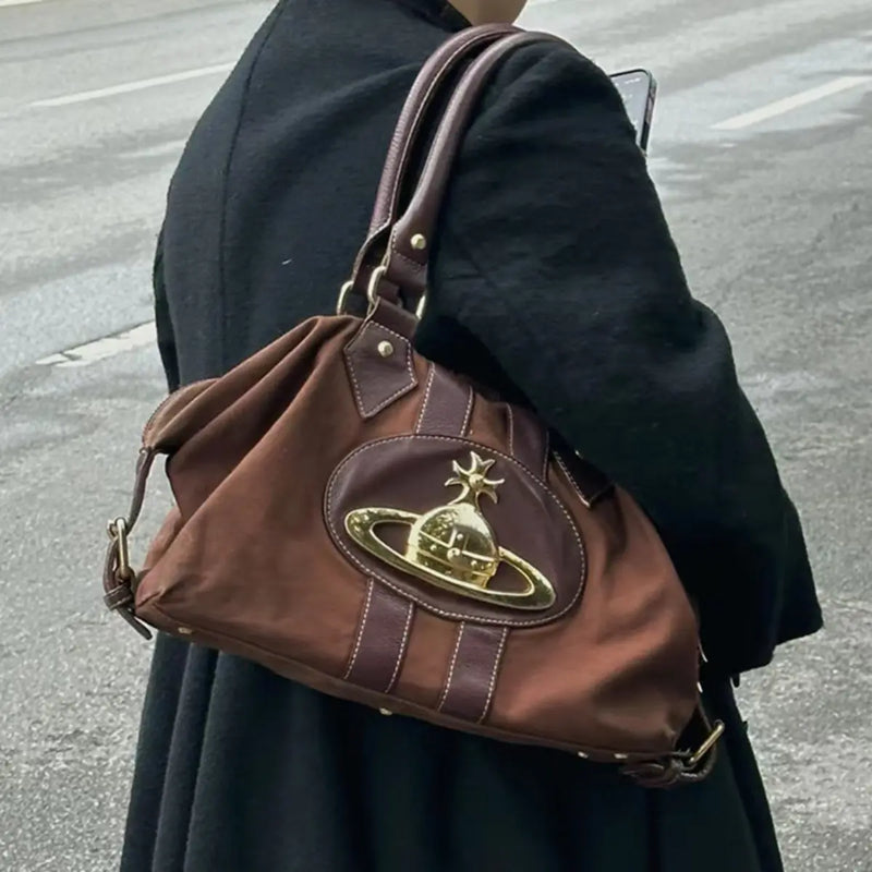 hand Bag brown Vivienne Westwood THSPR