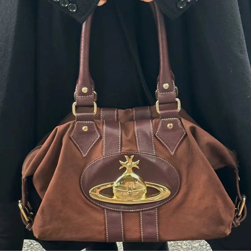 hand Bag brown Vivienne Westwood THSPR